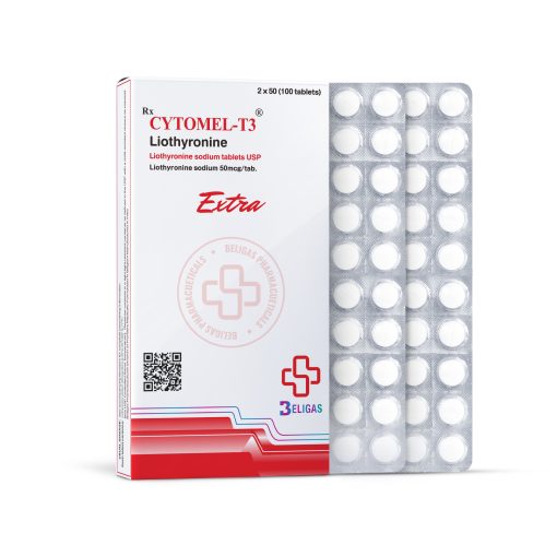Cytomel T3 50mcg 100 tabs - Beligas